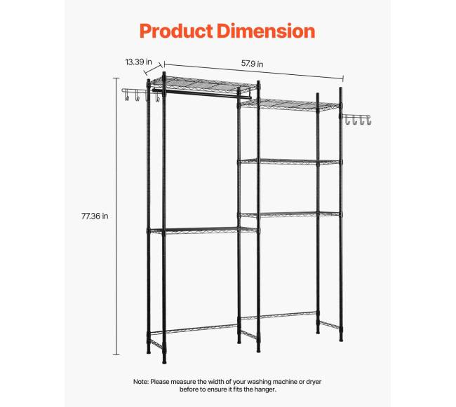 Skalbyklės lentyna su 5 lygiais1