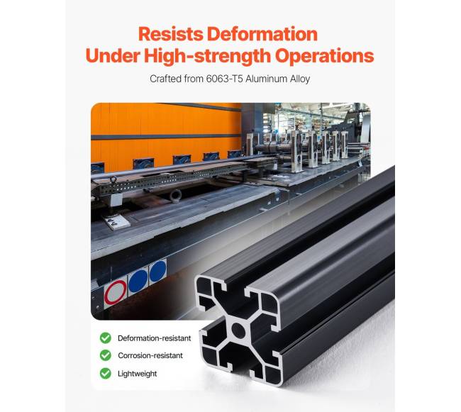 4 vnt 1000 mm T formos 4040 aliuminio profilis2