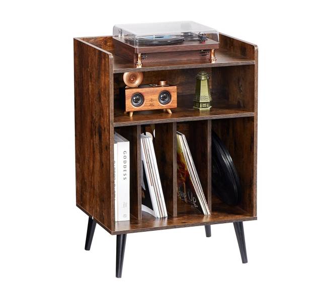 3 lygių patefono stovas su LED ir USB8