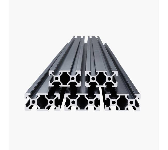 5 vnt. 1500 mm T tipo aliuminio bėgis8