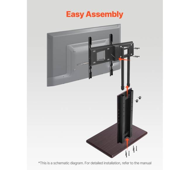 Universalus TV stovas su pasukimu 32-70 coliams5