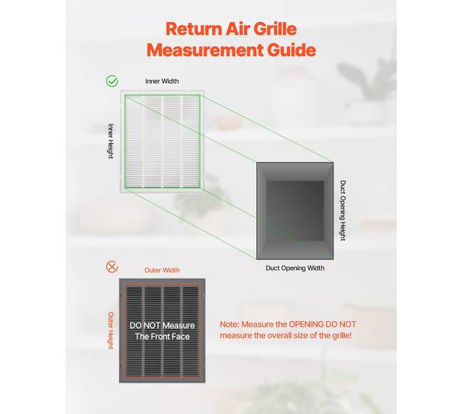 Atvirkštinė oro filtro grotelės 50x63 cm ortakiui1