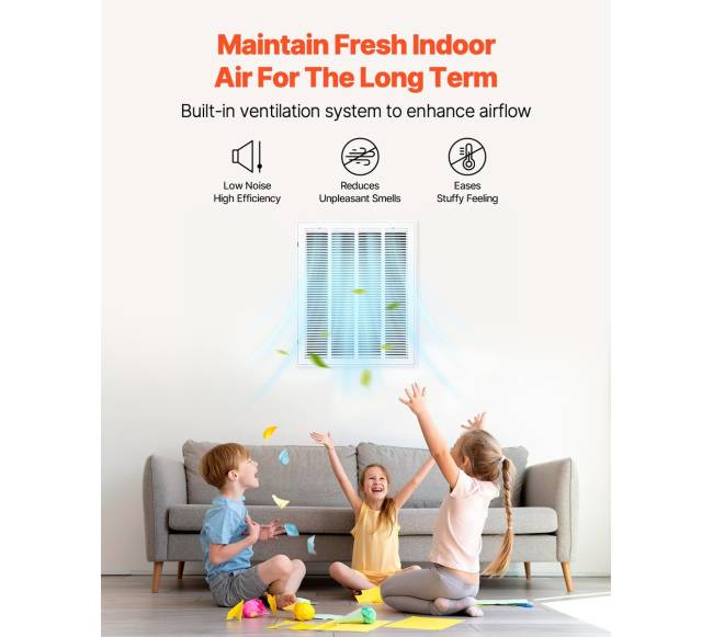 Atvirkštinė oro filtro grotelės 50x63 cm ortakiui2