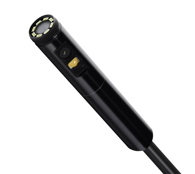 Dvigubų objektyvų boreskopas endoskopas su 5 m kabeliu0