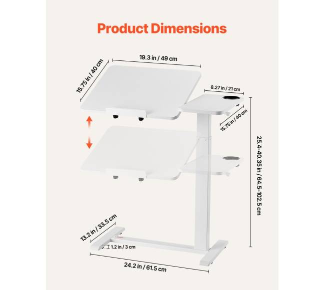 Spintelė su pakeliamu stalu ir ratukais2