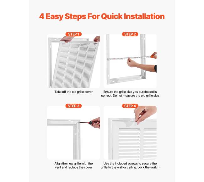 Oro filtro grilis W20 x H204