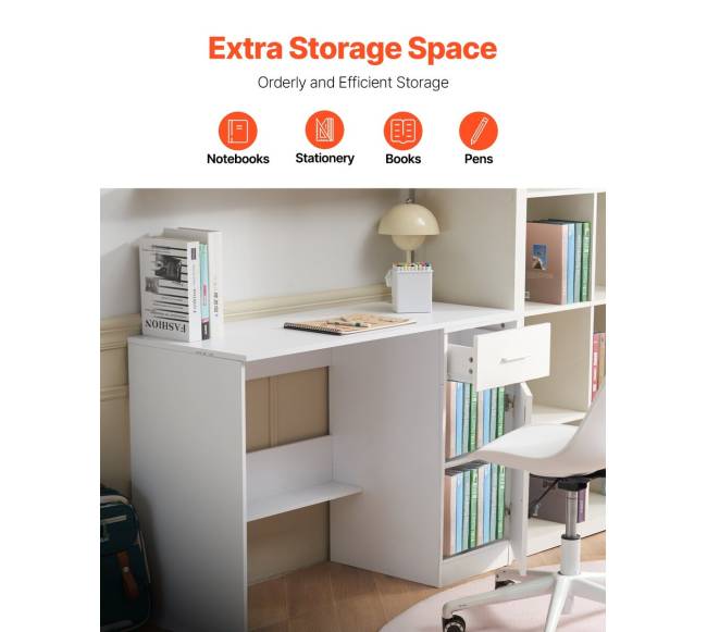 Mažas rašomasis stalas su stalčiumi vaikams3