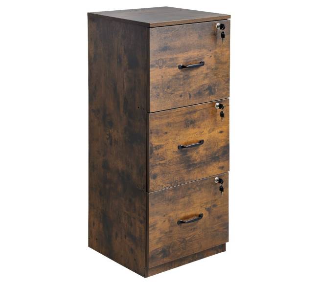 3 stalčių vertikali spintelė su užraktu10