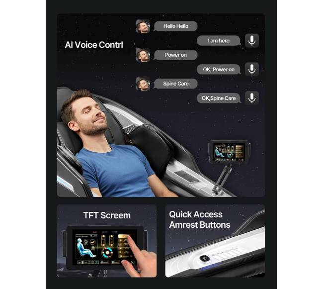 Masažinė kėdė su joga ir SL bėgiais5