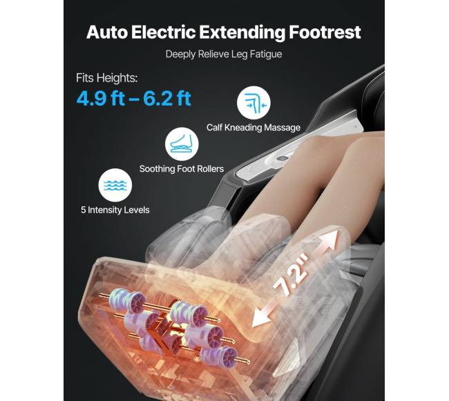 Masažinė kėdė su joga ir SL bėgiais6