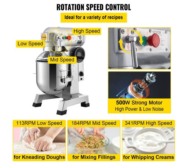 15 l maišytuvas su nerūdijančio plieno dubeniu3