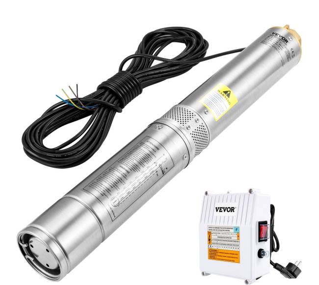 Giluminis panardinamasis siurblys, 1100W, 230V, 190Lmin 57m10