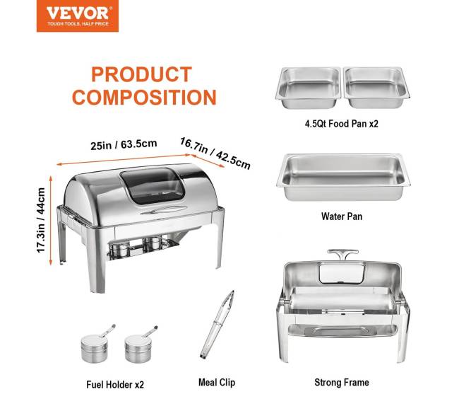 Stačiakampis indas su stikliniu dangčiu6