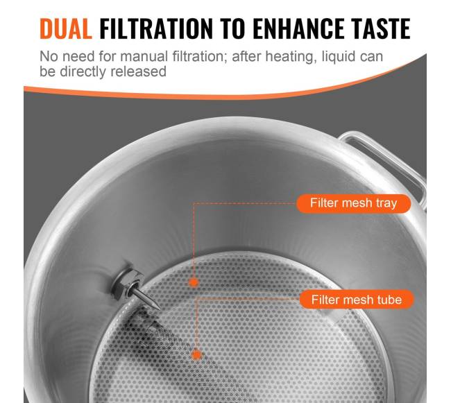 Nerūdijančio plieno alaus virimo puodas 5 galonų3