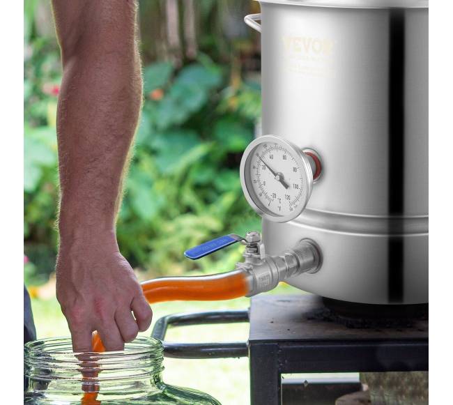 Nerūdijančio plieno alaus virimo puodas 5 galonų7