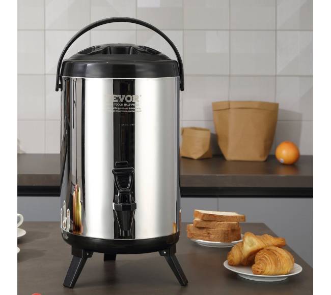 Nerūdijančio plieno izoliacinis gėrimų dozatorius, 7.6 L7