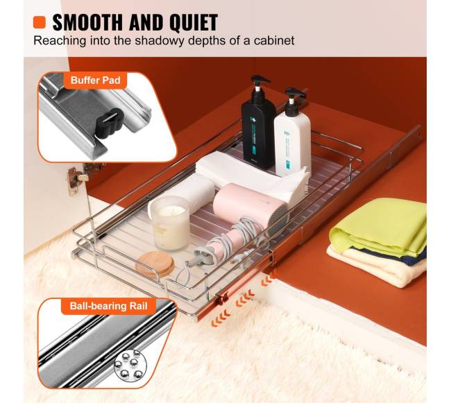 Ištraukiamas lentynų organizatorius spintai2