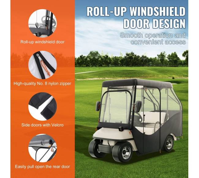 Keturių vietų golfų vežimėlių dangtis4