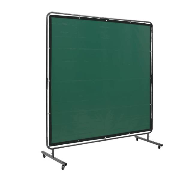 Suvirinimo ekranas su rėmu, 1,8 x 1,8 m0