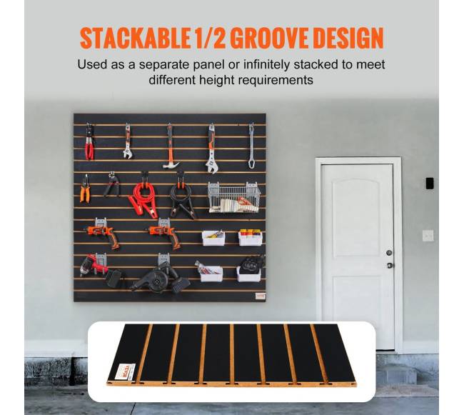 juodos lentjuostės panelės garažui 122 x 61 cm4