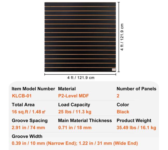 juodos lentjuostės panelės garažui 122 x 61 cm6