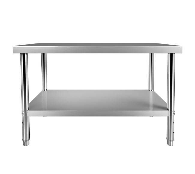 Nerūdijančio plieno darbo stalas, 122 x 61 cm8