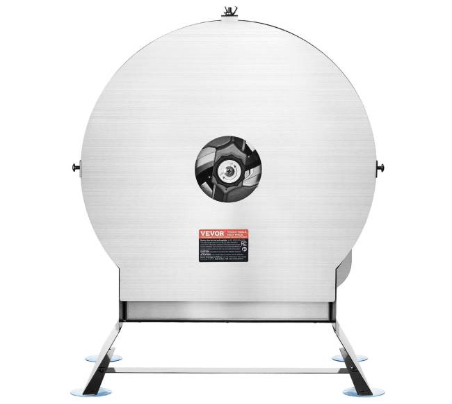 Elektrinė daržovių pjaustyklė su reguliuojamu storiausiu0