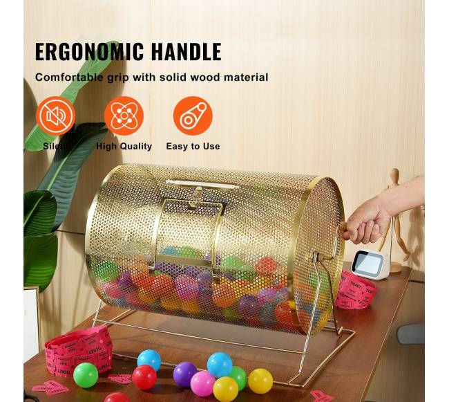 Loterijos būgnas su medine rankena4