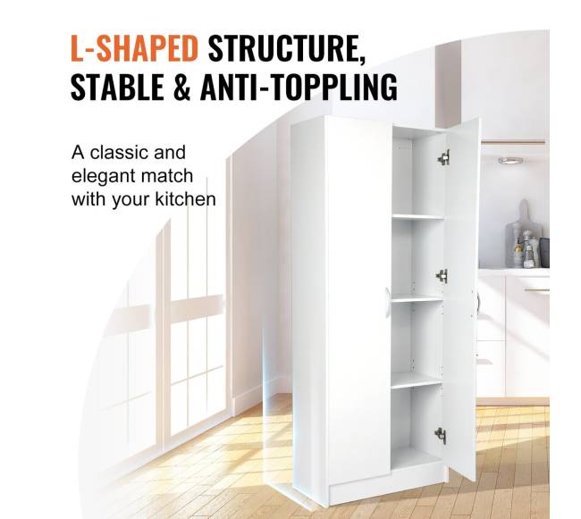 Virtuvės spintelė su lentynomis5