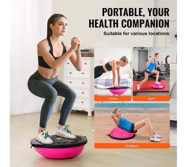 66 cm jogos pusiausvyros kamuolys su juosta5