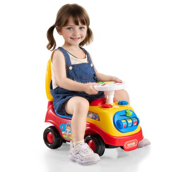Vaikiškas stumdomas žaislinis automobilis 1-3 metų vaikams10