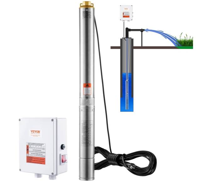 Gilaus gręžinio panardinamas vandens siurblys 2200W0