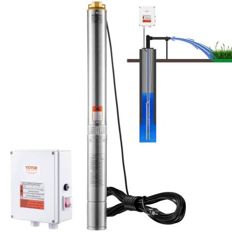 Gilaus gręžinio panardinamas vandens siurblys 2200W0