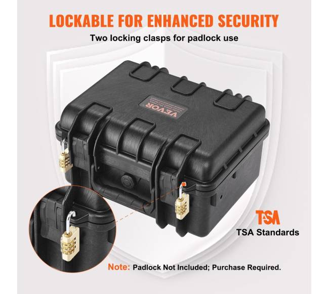 Kietas pistoletų dėklas su PU putplasčiu3