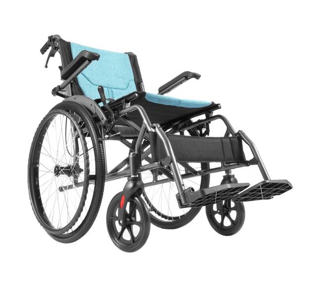 Lengvas aliuminis neįgaliojo vežimėlis0