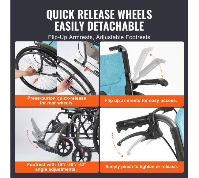 Lengvas aliuminis neįgaliojo vežimėlis2