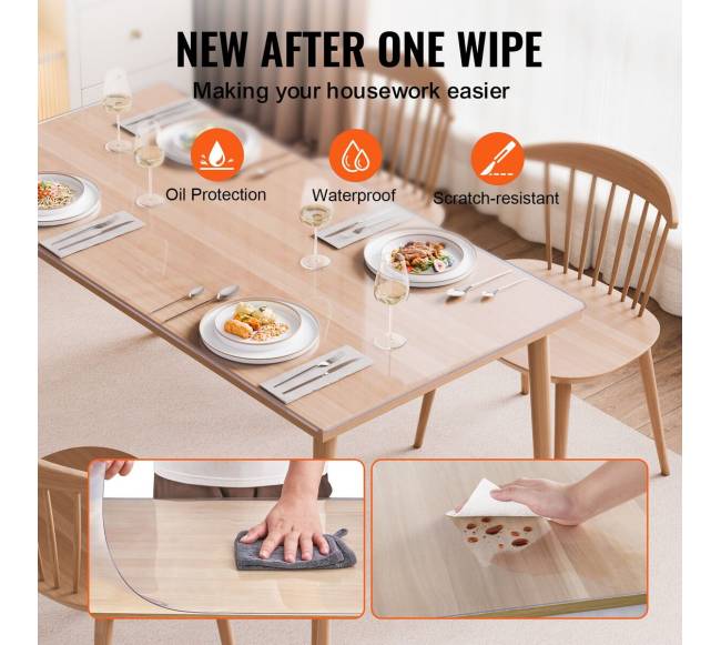 Pvc stalo apsauga 40x80 cm 1.5 mm storio3