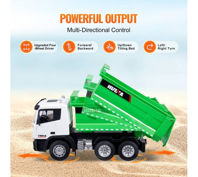 Radijo bangomis valdomas sunkvežimis žaislas 9CH 1:182