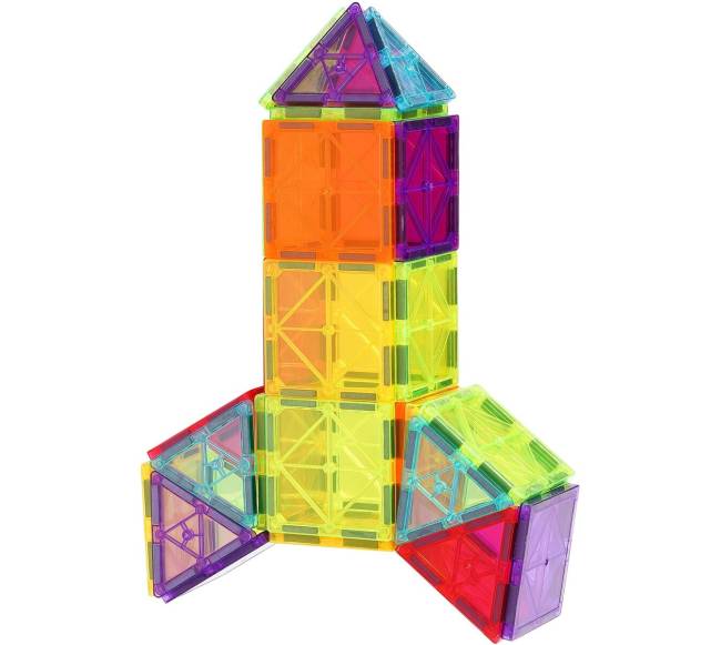 Magnetiniai statybiniai blokai vaikams, 121 vnt0