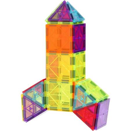 Magnetiniai statybiniai blokai vaikams, 121 vnt0