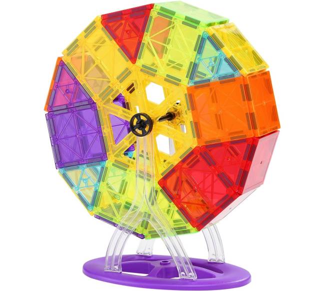 Magnetiniai statybiniai blokai vaikams, 121 vnt8