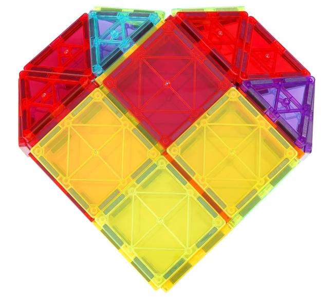 Magnetiniai statybiniai blokai vaikams, 121 vnt9