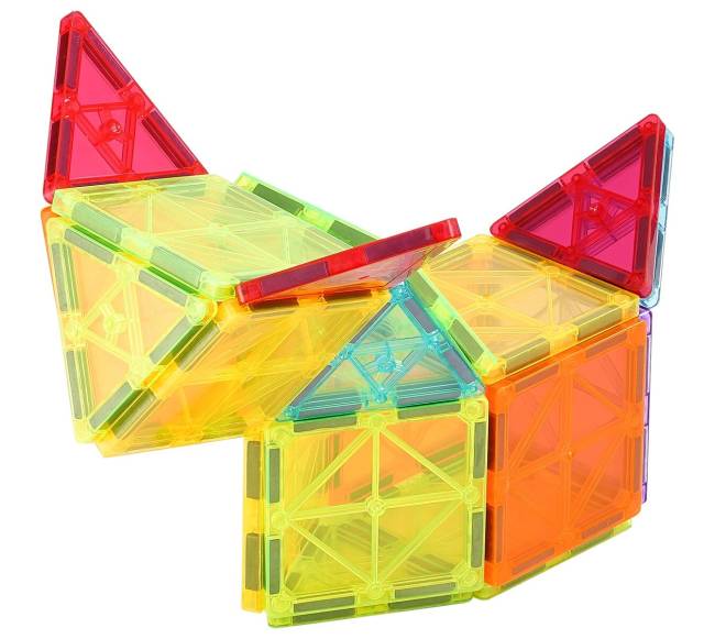Magnetiniai statybiniai blokai vaikams, 121 vnt10