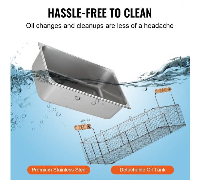 Elektrinė gruzdintuvė 2500W 12L4