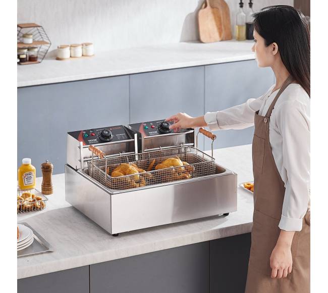 Elektrinė gruzdintuvė 2500W 12L7