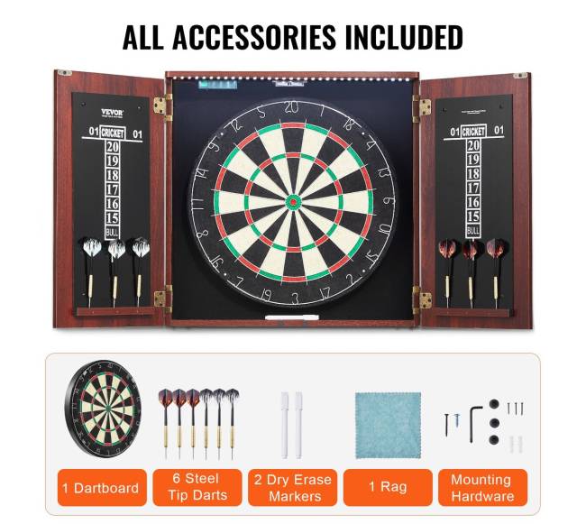 Dartų lentos ir spintelės rinkinys5