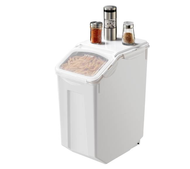 20 litrų sandarus miltų konteineris0