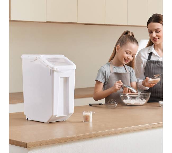 20 litrų sandarus miltų konteineris7