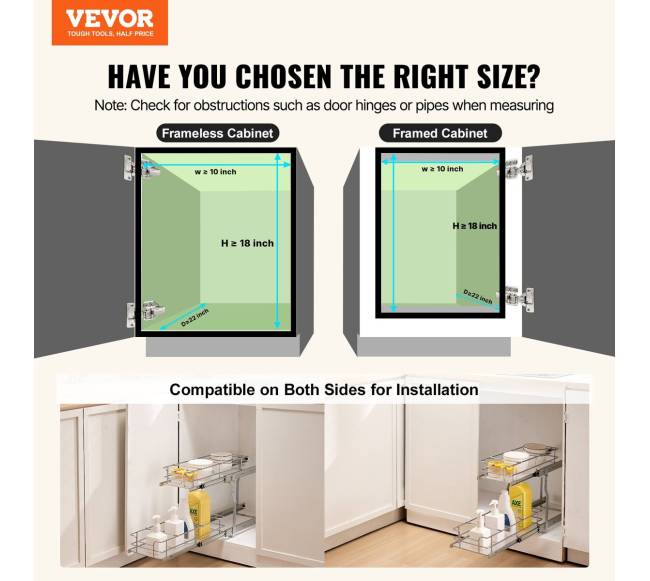 Dviejų lygių ištraukiamas spintelės organizatorius1