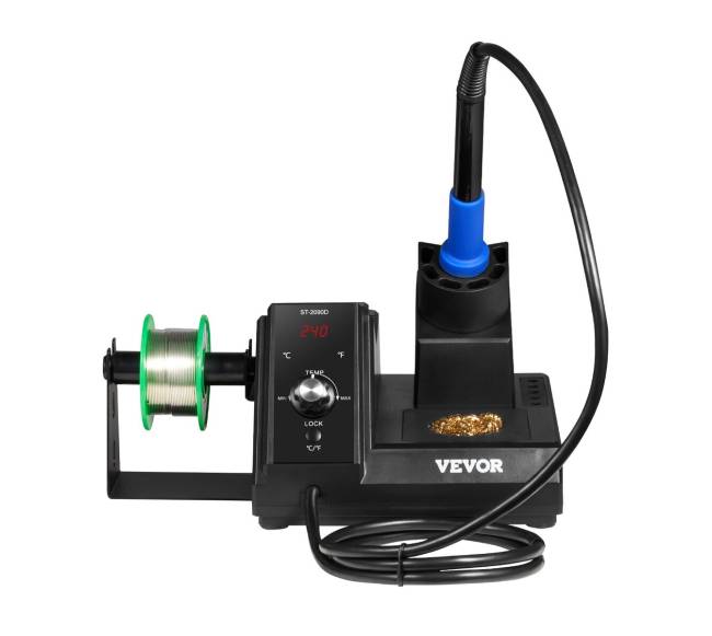 Lituoklio stotis su LCD ekranu 80W10